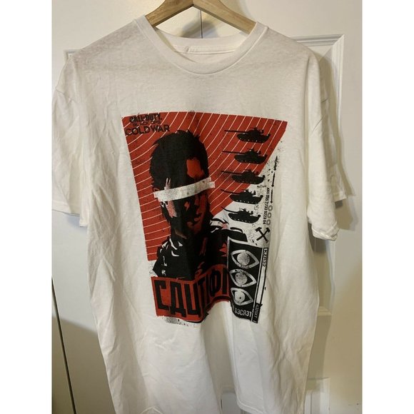 Call Of Duty Black Ops Cold War T‎ shirt Men’s L white - Picture 5 of 7